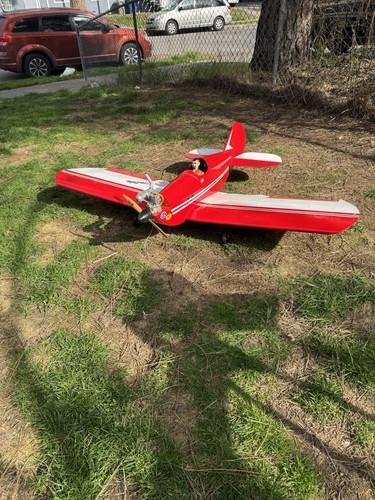 Radio controlled fuel - controlled, airplane